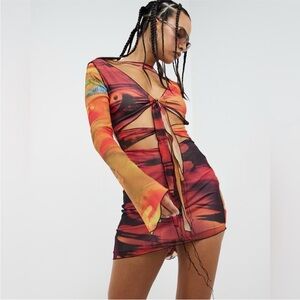 Jaded London women’s multi dress